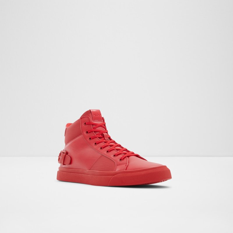 Men's Aldo Masari High Sneakers Red | 3592-XAVZE