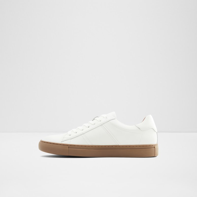 Men's Aldo Meemar Low Sneakers White | 7134-EAPKY