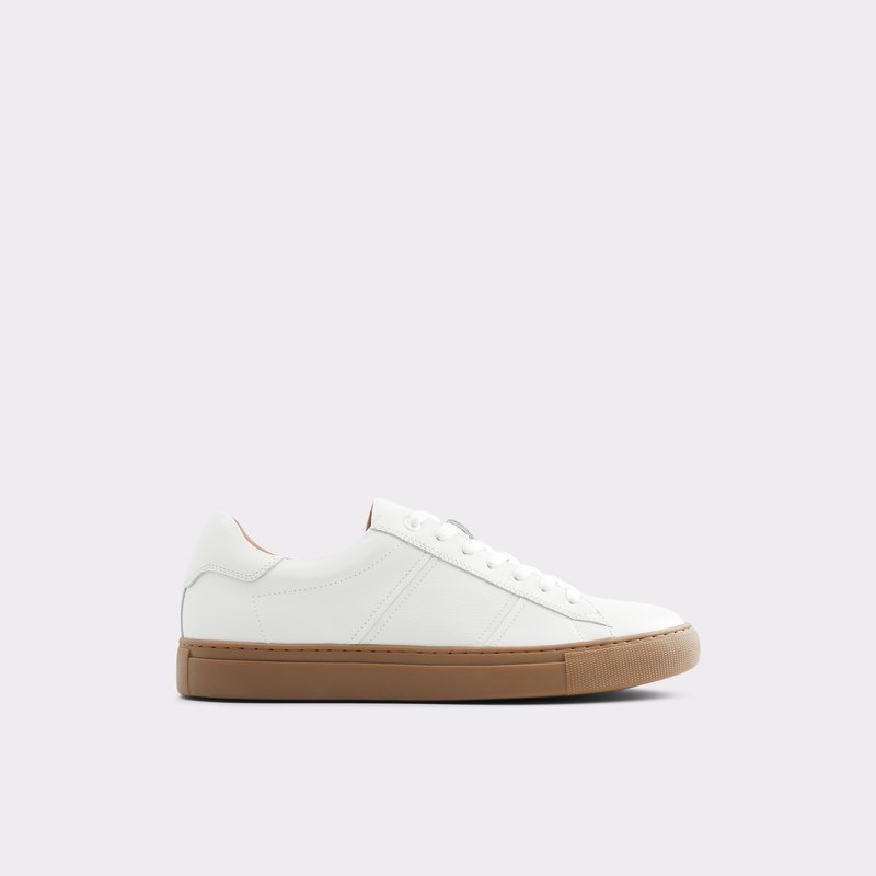 Men\'s Aldo Meemar Low Sneakers White | 7134-EAPKY