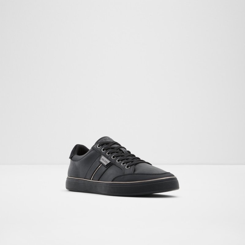 Men's Aldo Membar Low Sneakers Black | 1957-QEAZR