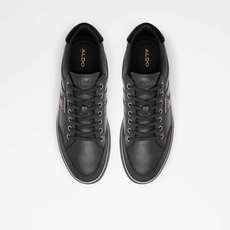 Men's Aldo Membar Low Sneakers Black | 1957-QEAZR