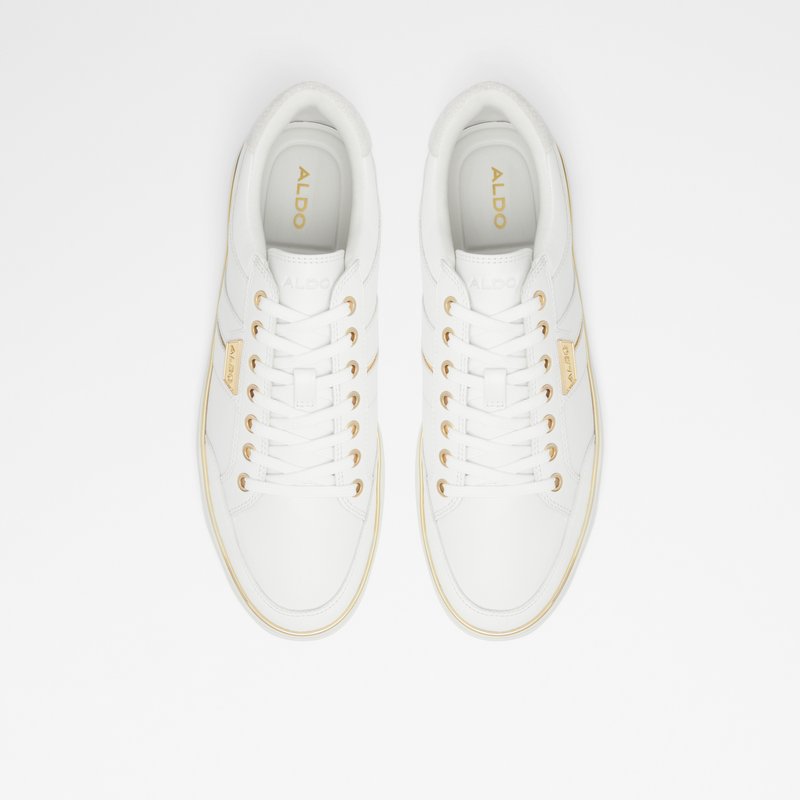 Men's Aldo Membar Low Sneakers White | 3215-RXQDK