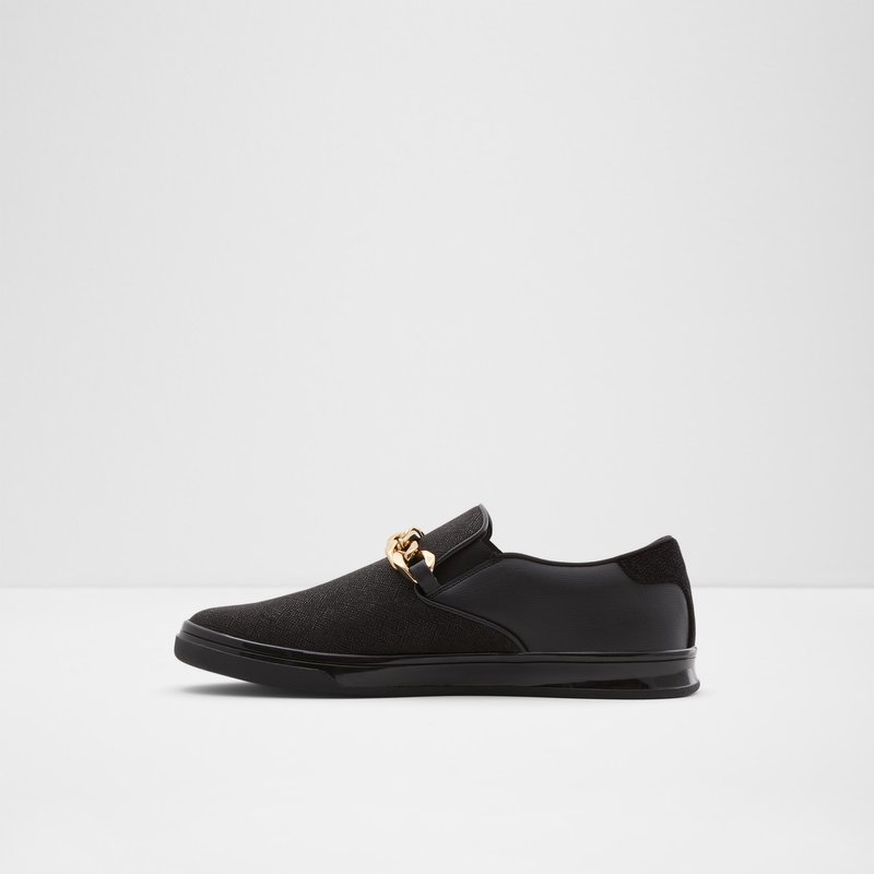 Men's Aldo Millbrook Low Sneakers Black | 1870-ZURVO