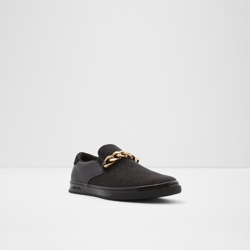 Men's Aldo Millbrook Low Sneakers Black | 1870-ZURVO