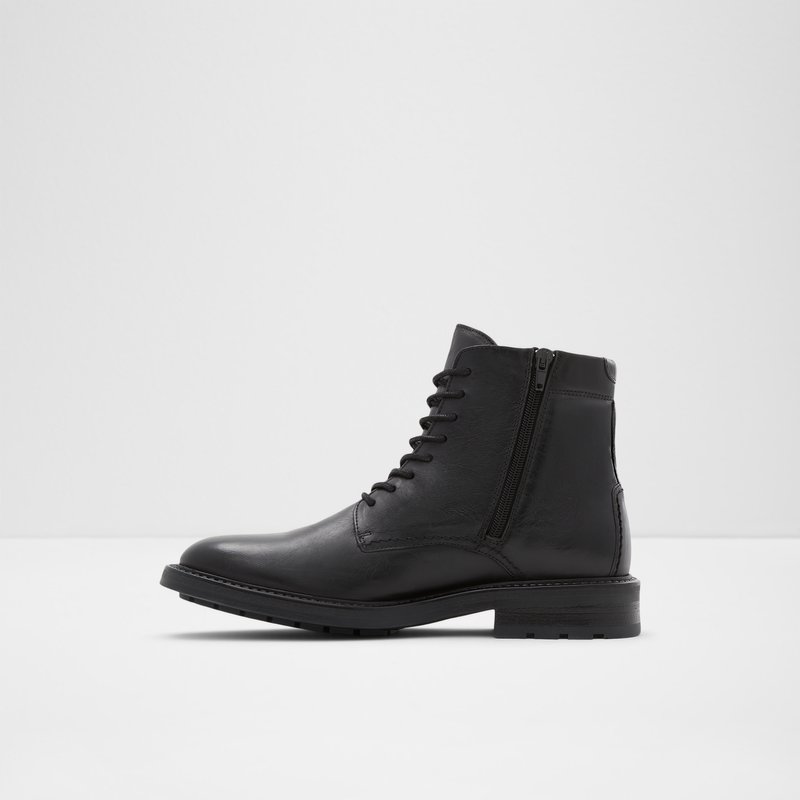Men's Aldo Mireridien Lace Up Boots Black | 4032-BSUIF