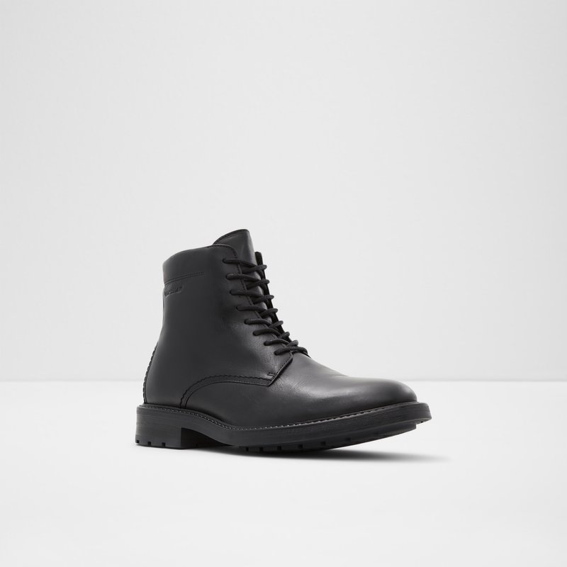 Men's Aldo Mireridien Lace Up Boots Black | 4032-BSUIF
