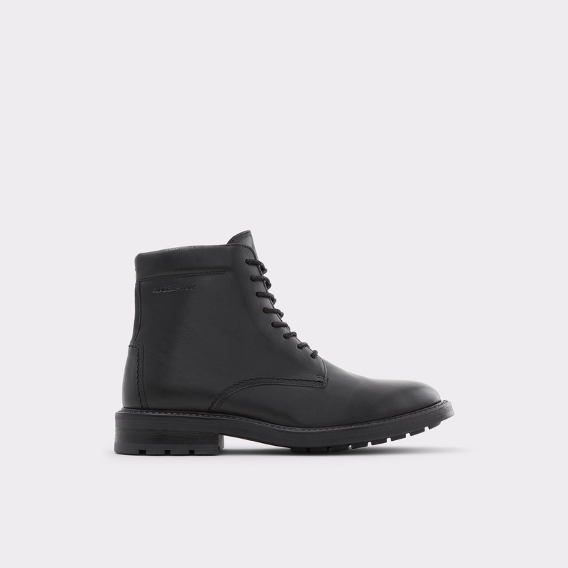 Men\'s Aldo Mireridien Lace Up Boots Black | 4032-BSUIF