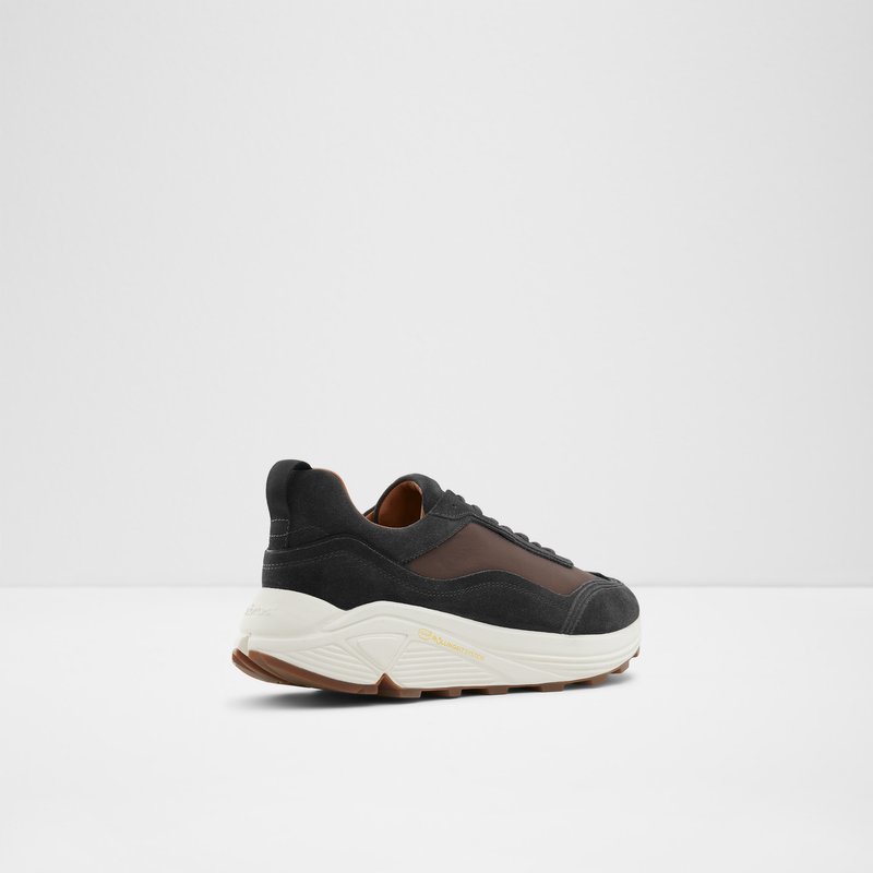 Men's Aldo Mirirathien Low Sneakers Brown | 9428-LGQTB