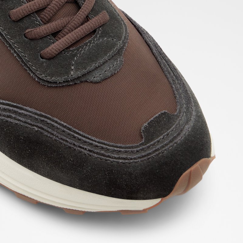 Men's Aldo Mirirathien Low Sneakers Brown | 9428-LGQTB
