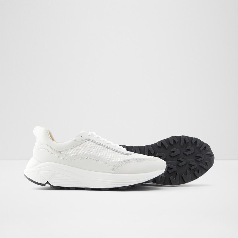 Men's Aldo Mirirathien Low Sneakers White | 0618-VIUZD