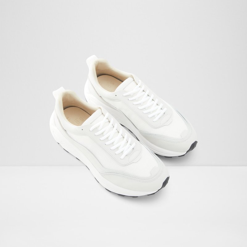 Men's Aldo Mirirathien Low Sneakers White | 0618-VIUZD