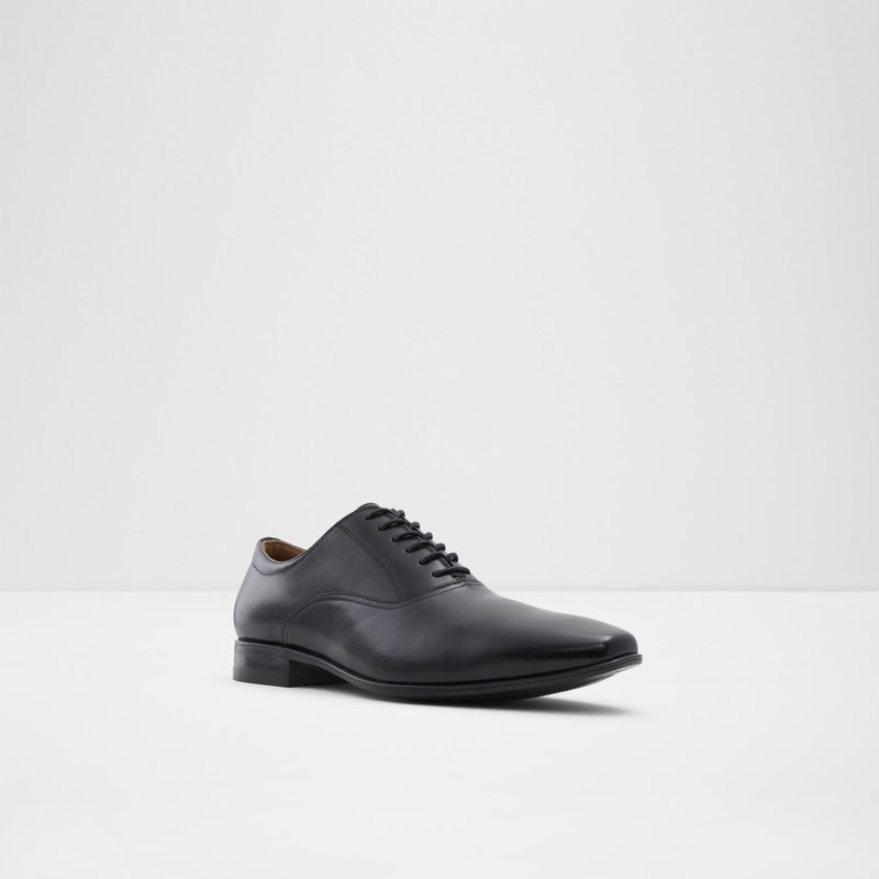 Men's Aldo Nathon Dress Shoes Black | 8659-NWBEG