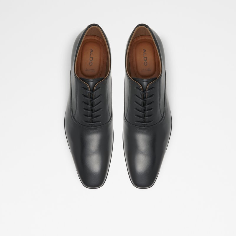 Men's Aldo Nathon Dress Shoes Black | 8659-NWBEG