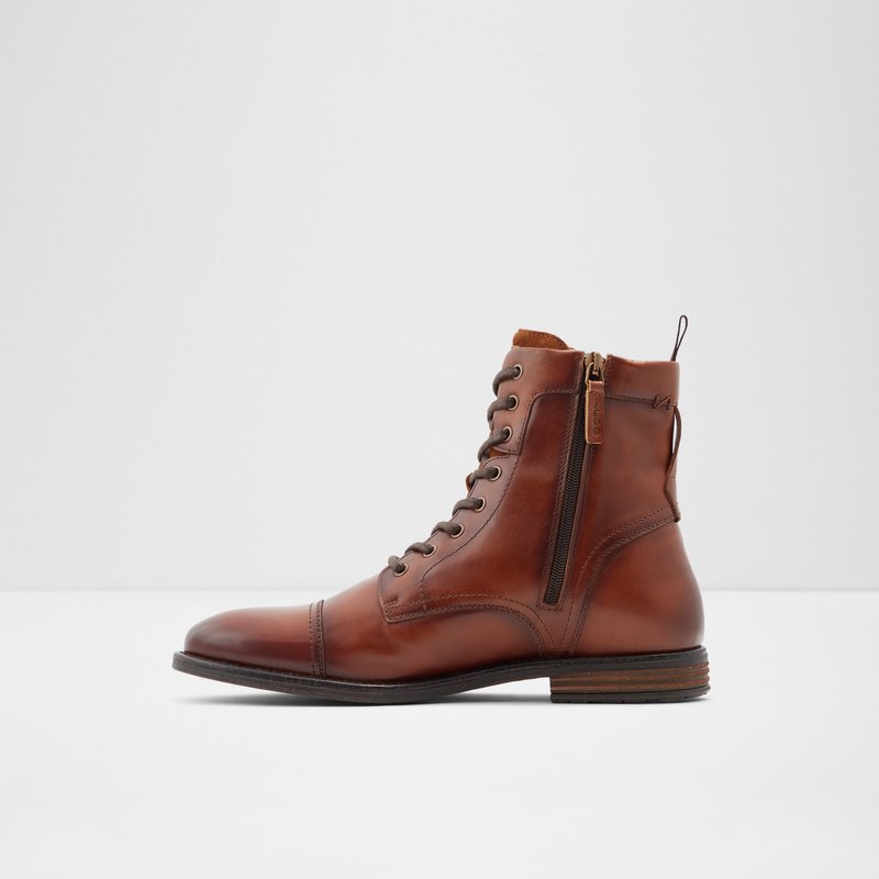 Men's Aldo Nevado Winter Boots Brown | 3571-KCEYX