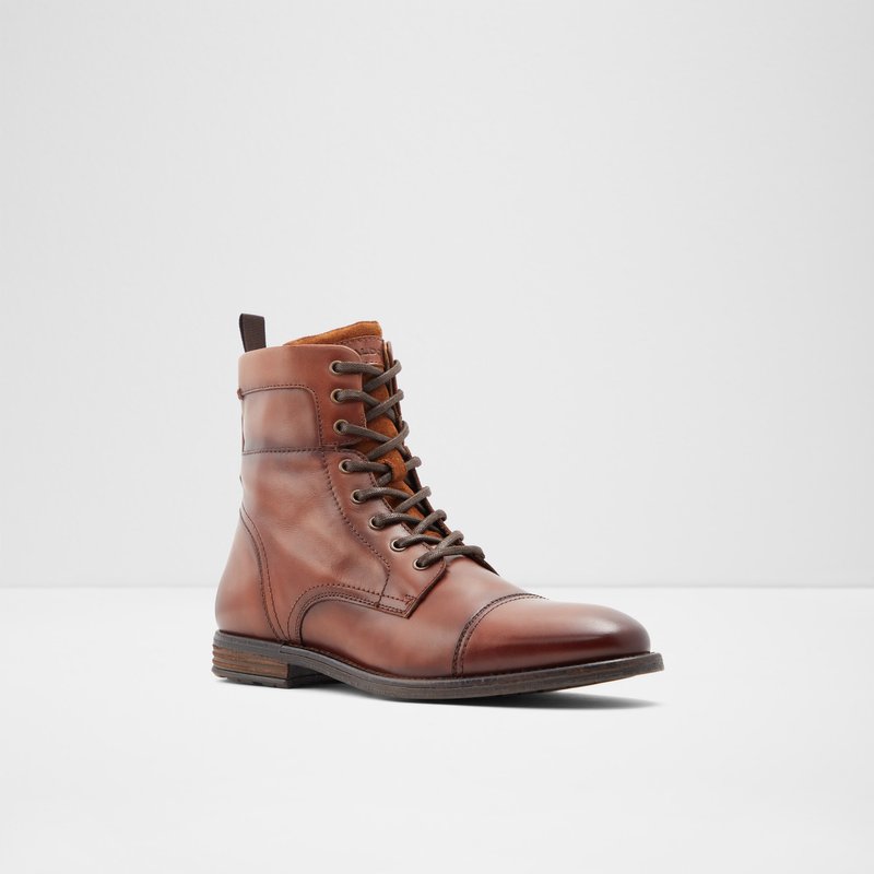 Men's Aldo Nevado Winter Boots Brown | 3571-KCEYX