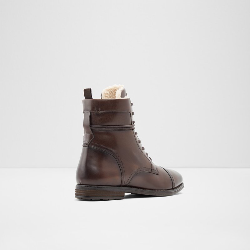 Men's Aldo Nevado Winter Boots Brown | 4301-AHBJT