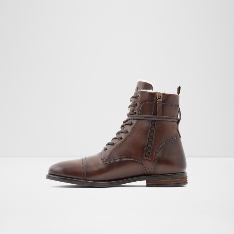 Men's Aldo Nevado Winter Boots Brown | 4301-AHBJT