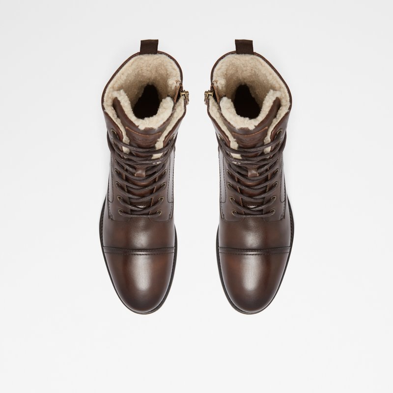 Men's Aldo Nevado Winter Boots Brown | 4301-AHBJT