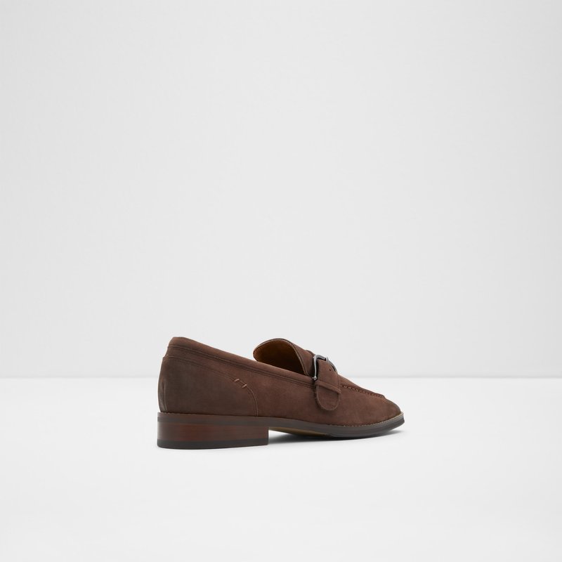 Men's Aldo Nometnu Loafers Brown | 4876-ZEQPO