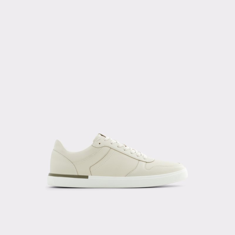 Men\'s Aldo Olicko Low Sneakers Light Beige | 2907-FLIXP