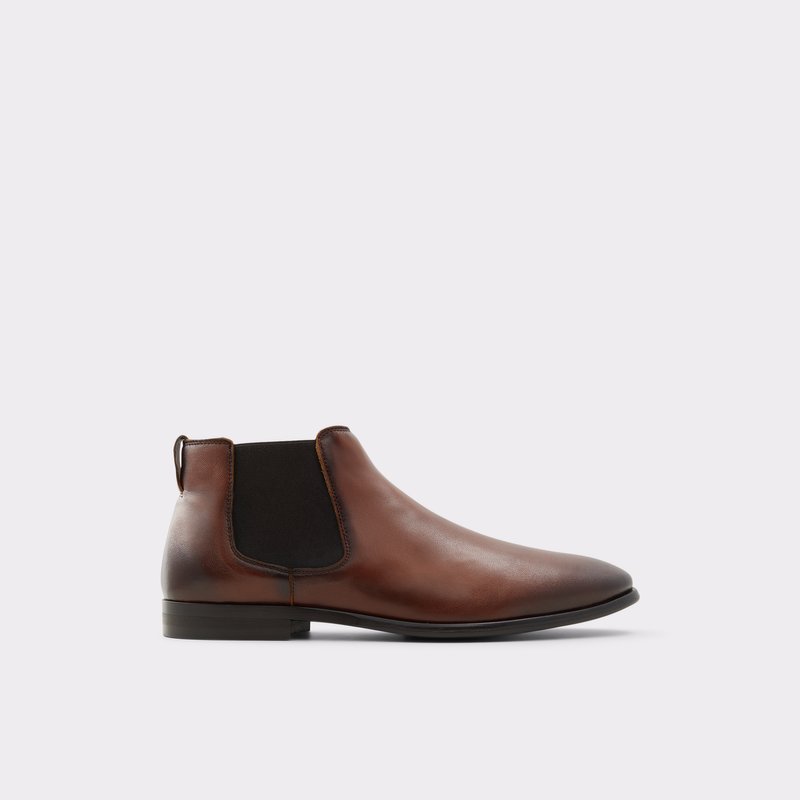 Men\'s Aldo Palainseven Chelsea Boots Light Brown | 9185-KSLHR