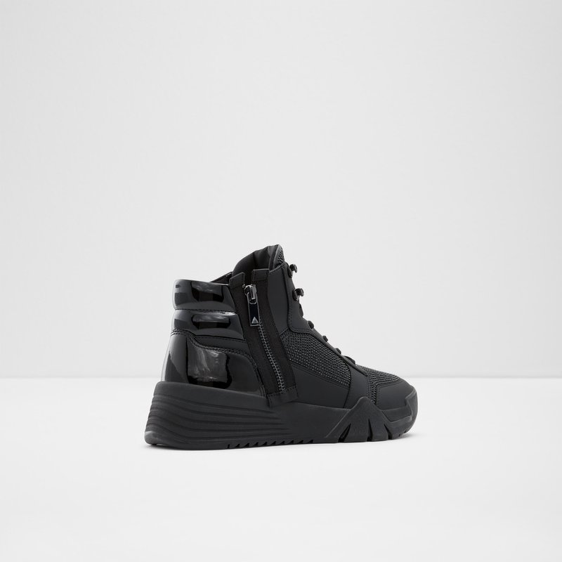 Men's Aldo Palladia High Sneakers Black | 9014-NTHAM
