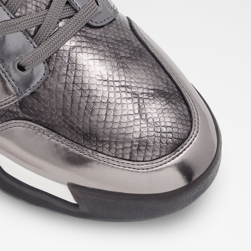 Men's Aldo Palladia High Sneakers Pewter | 2105-IZNMG