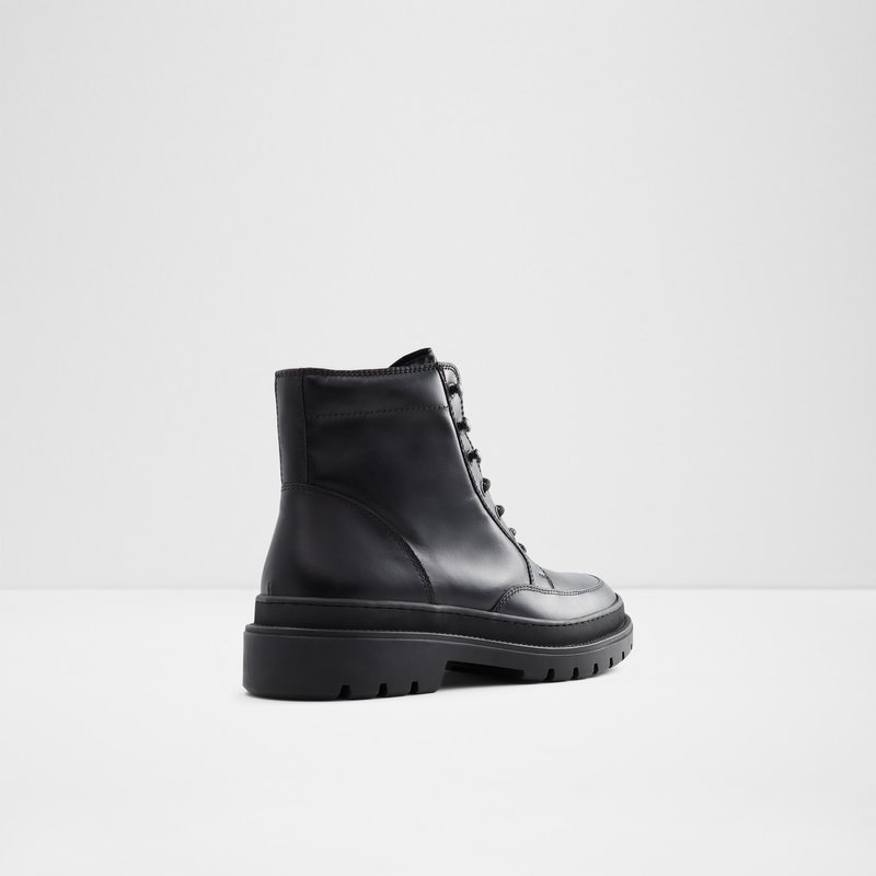 Men's Aldo Peak Lace Up Boots Black | 5470-UHKPO