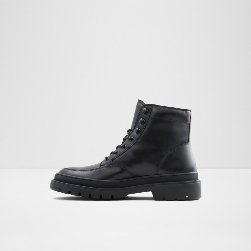 Men's Aldo Peak Lace Up Boots Black | 5470-UHKPO