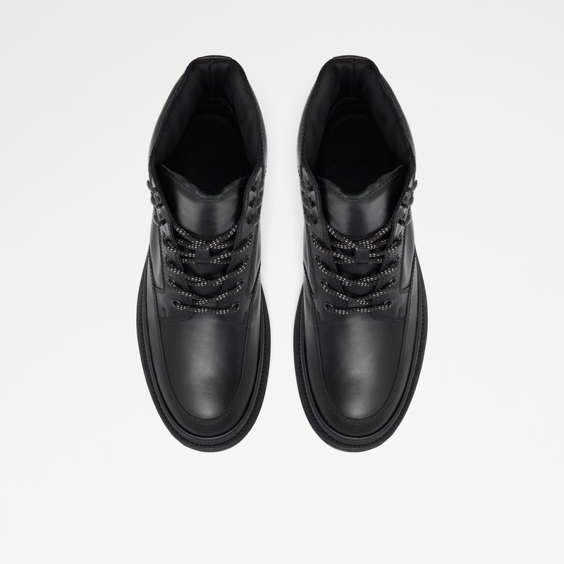 Men's Aldo Peak Lace Up Boots Black | 5470-UHKPO