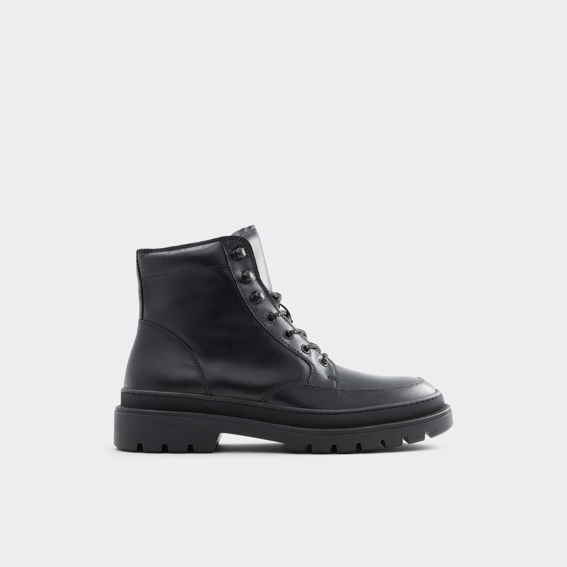 Men\'s Aldo Peak Lace Up Boots Black | 5470-UHKPO