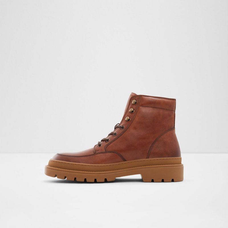Men's Aldo Peak Lace Up Boots Brown | 9284-SBWLG