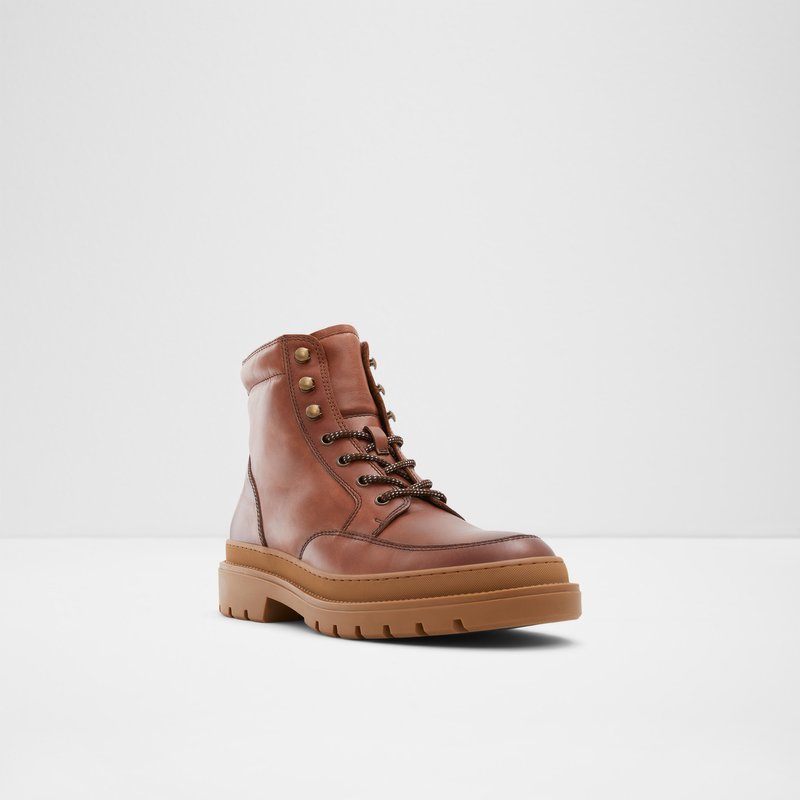 Men's Aldo Peak Lace Up Boots Brown | 9284-SBWLG