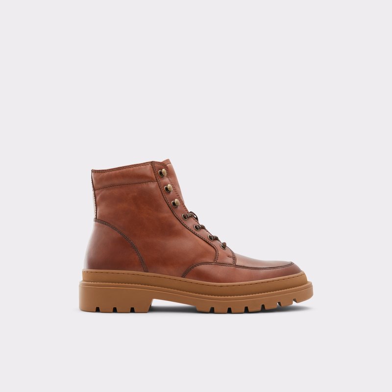 Men\'s Aldo Peak Lace Up Boots Brown | 9284-SBWLG