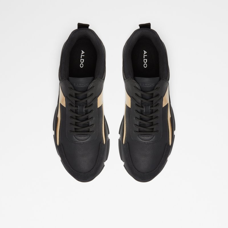 Men's Aldo Pedros Athletic Sneakers Black | 7012-NTESI