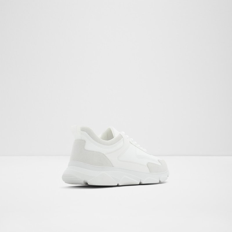 Men's Aldo Pedros Athletic Sneakers White | 1358-GQBEI