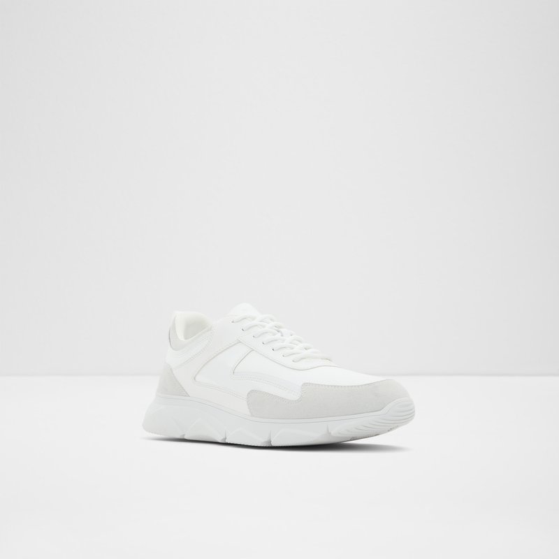 Men's Aldo Pedros Athletic Sneakers White | 1358-GQBEI