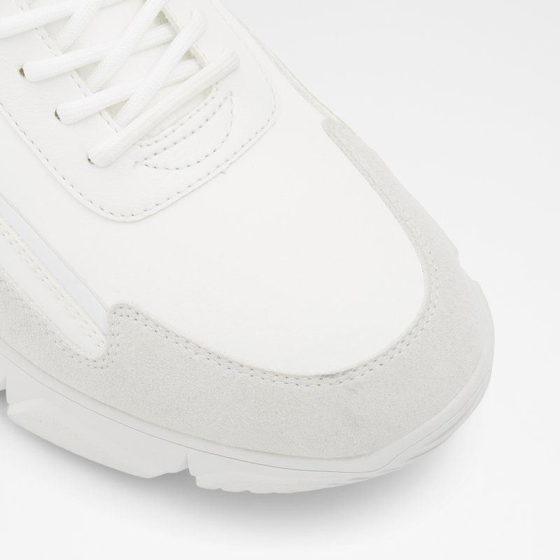 Men's Aldo Pedros Athletic Sneakers White | 1358-GQBEI