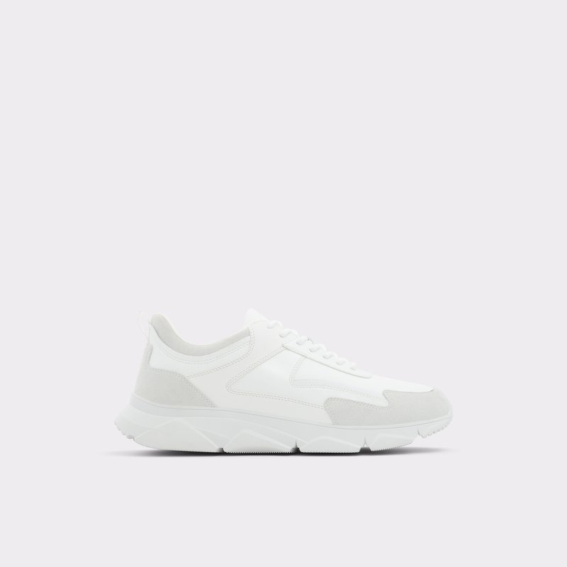 Men\'s Aldo Pedros Athletic Sneakers White | 1358-GQBEI