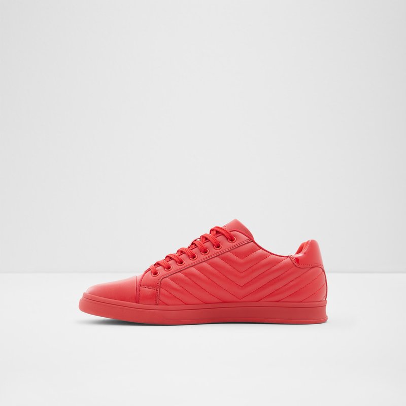 Men's Aldo Pelham Low Sneakers Red | 2643-CKLMA