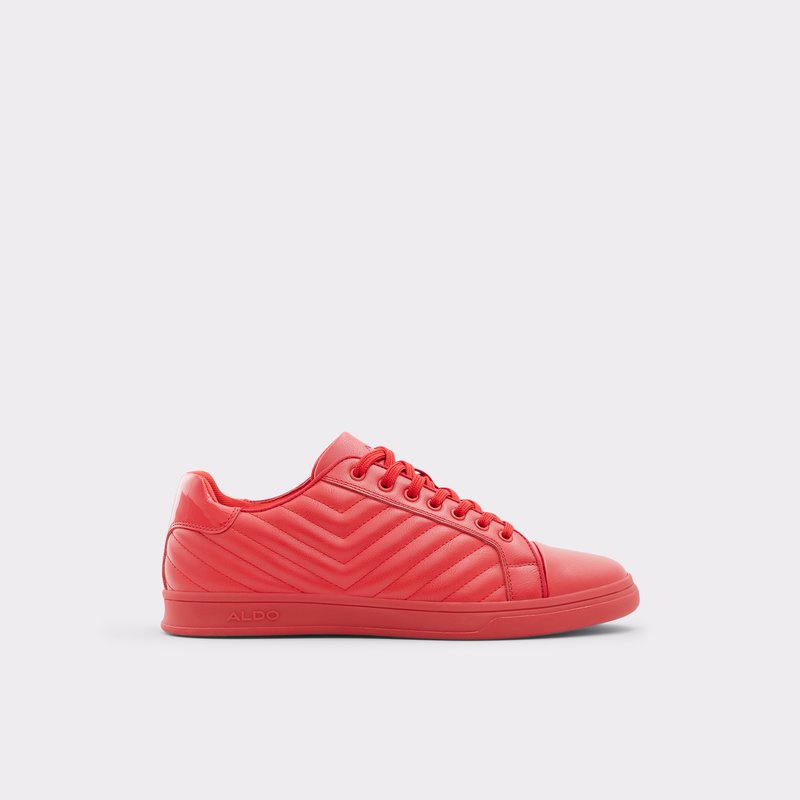 Men\'s Aldo Pelham Low Sneakers Red | 2643-CKLMA