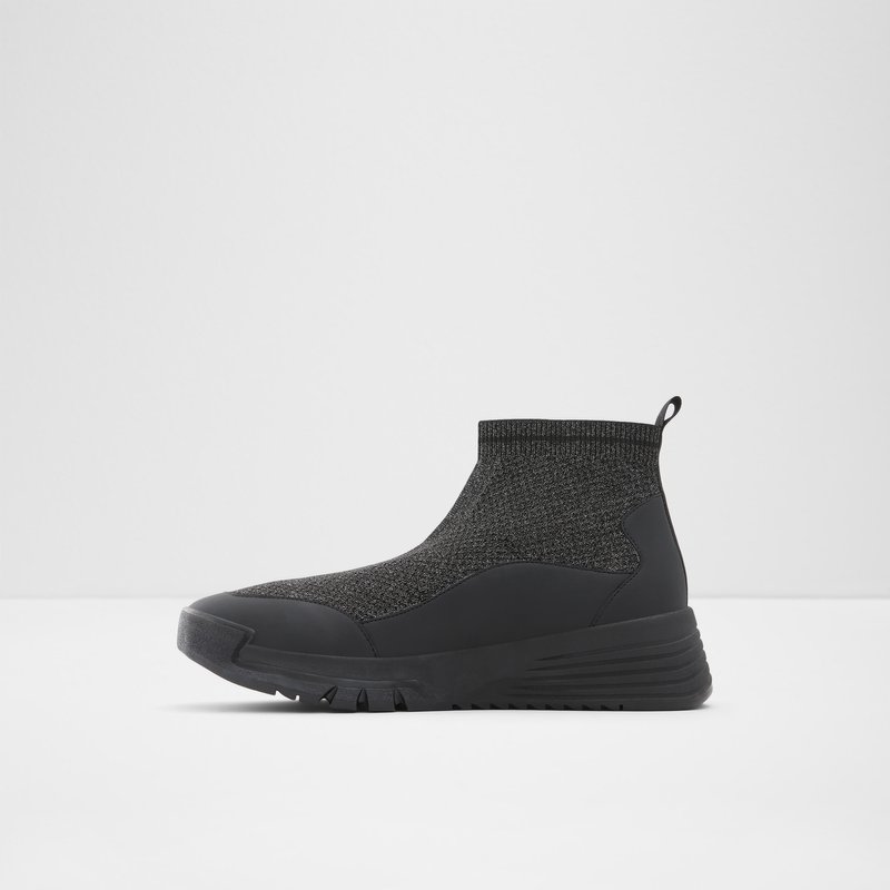 Men's Aldo Piston Slip On Sneakers Black | 0389-QOCYI