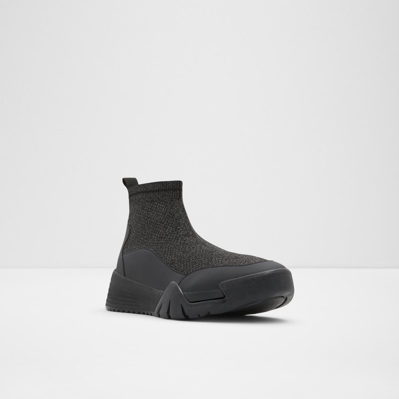 Men's Aldo Piston Slip On Sneakers Black | 0389-QOCYI