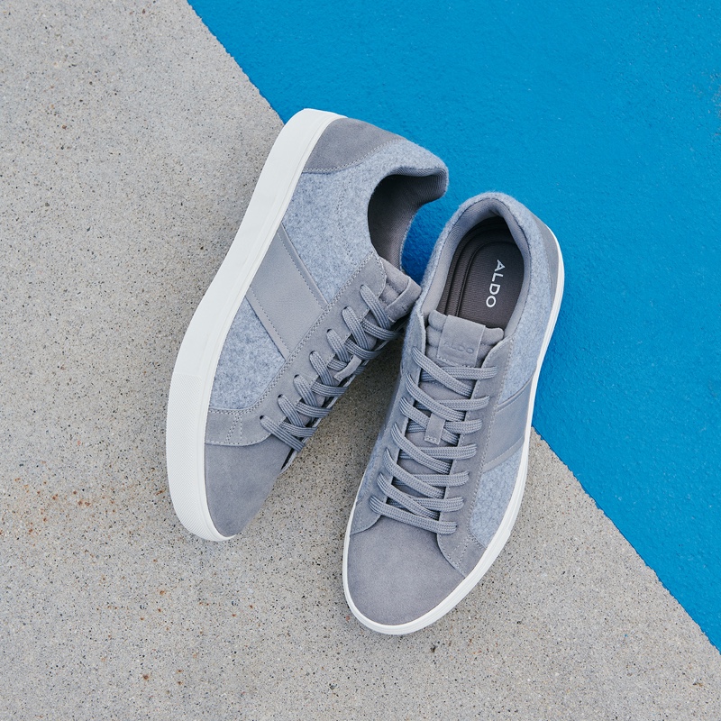 Men's Aldo Pondia Low Sneakers Grey | 7319-IWAUS