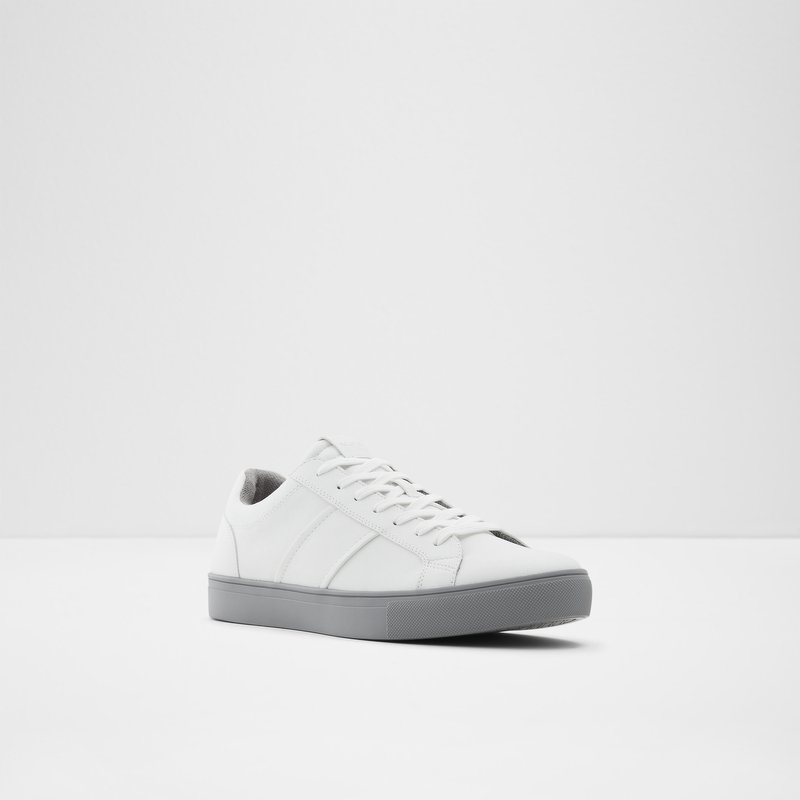 Men's Aldo Pondia Low Sneakers White | 4216-ELDCR