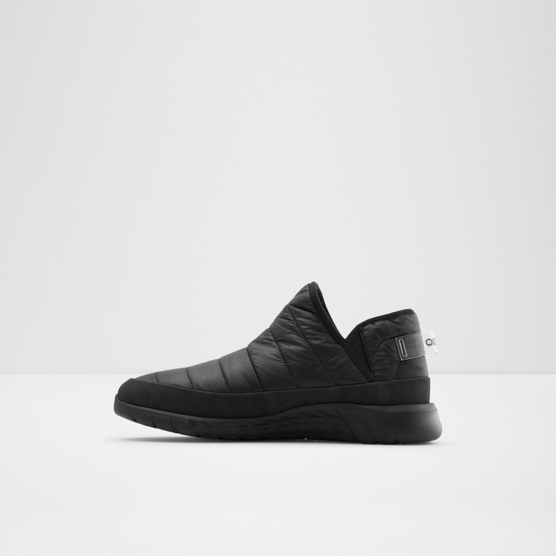 Men's Aldo Pufferlounge Slippers Black | 2569-BCXQK