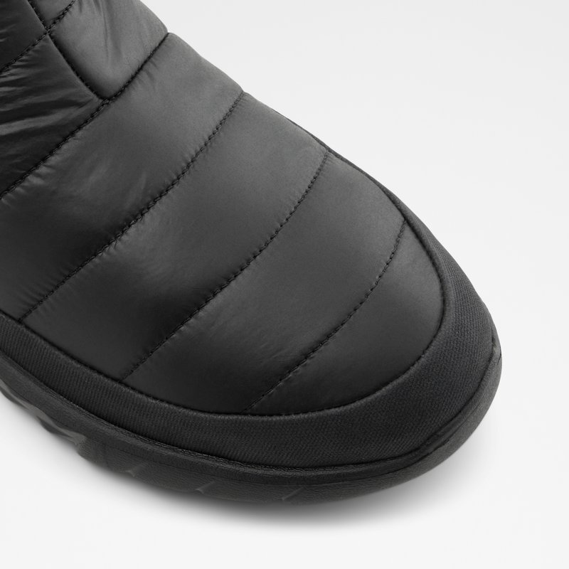 Men's Aldo Pufferlounge Slippers Black | 2569-BCXQK
