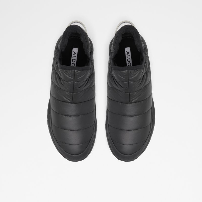 Men's Aldo Pufferlounge Slippers Black | 2569-BCXQK