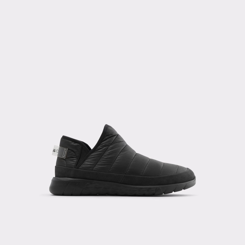 Men\'s Aldo Pufferlounge Slippers Black | 2569-BCXQK