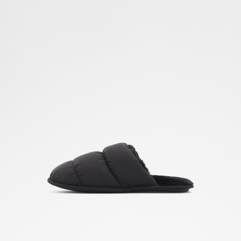 Men's Aldo Puffersnug Slippers Black | 4619-TFCSY